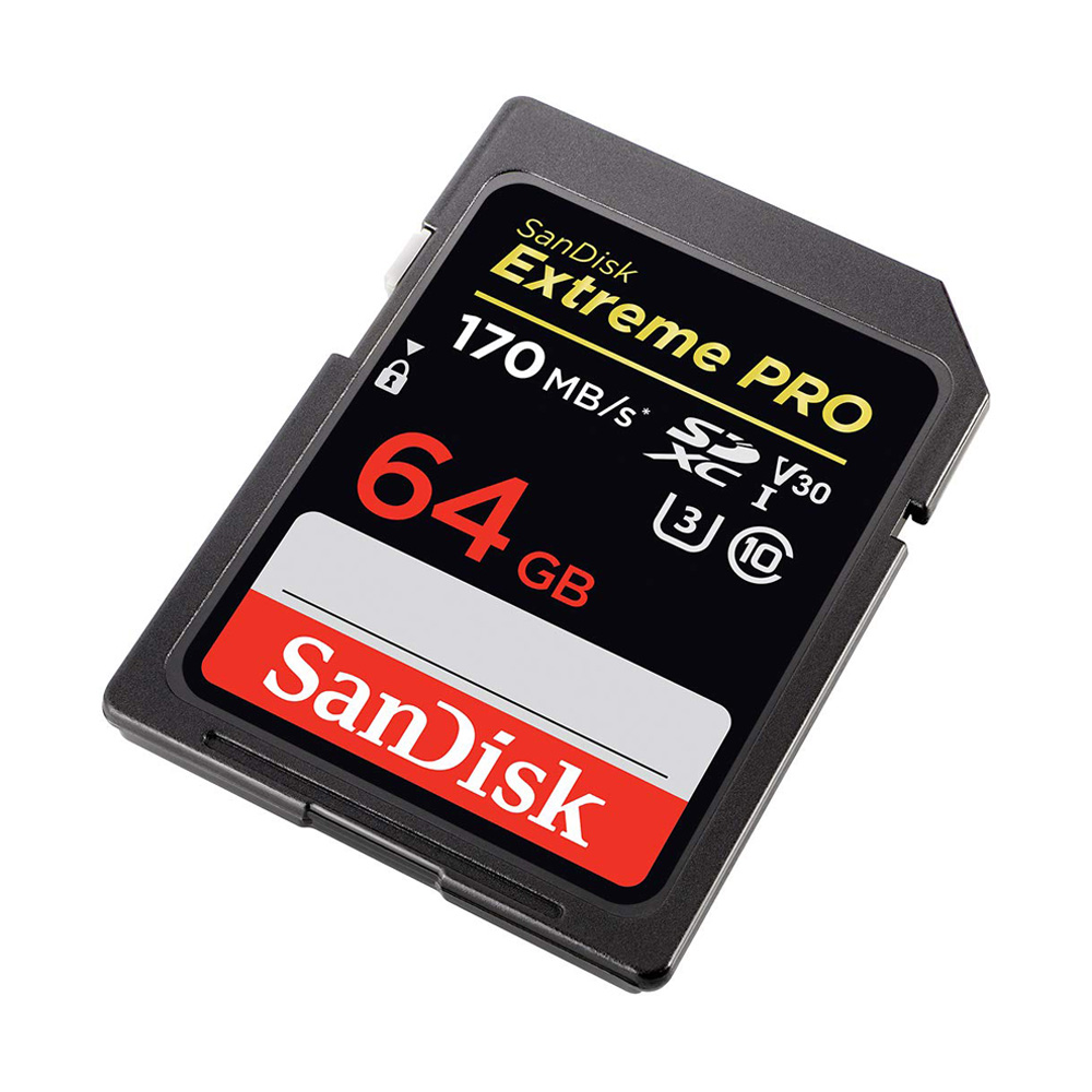 Thẻ nhớ SDXC SanDisk Extreme Pro: Những hoạt động chụp ảnh và quay video nhanh chóng chắc chắn sẽ trở nên tuyệt vời hơn với thẻ nhớ SDXC SanDisk Extreme Pro. Với tốc độ đọc ghi nhanh chóng và dung lượng lớn, bạn có thể dễ dàng lưu trữ và tăng tốc phát hành các tác phẩm của bạn.